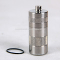 Mini pill box Slip-resistant sealed Waterproof Container Titanium Pill Case Bottle Holder Container EDC Capsule